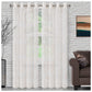 Lattice Embroidered Soft Diffused Light Airy Sheer Curtain Set FredCo