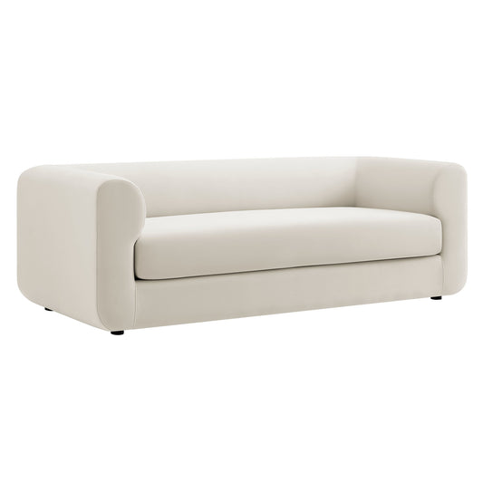 Leif 89" Performance Velvet Upholstered Sofa by Modway EEI-7281 FredCo