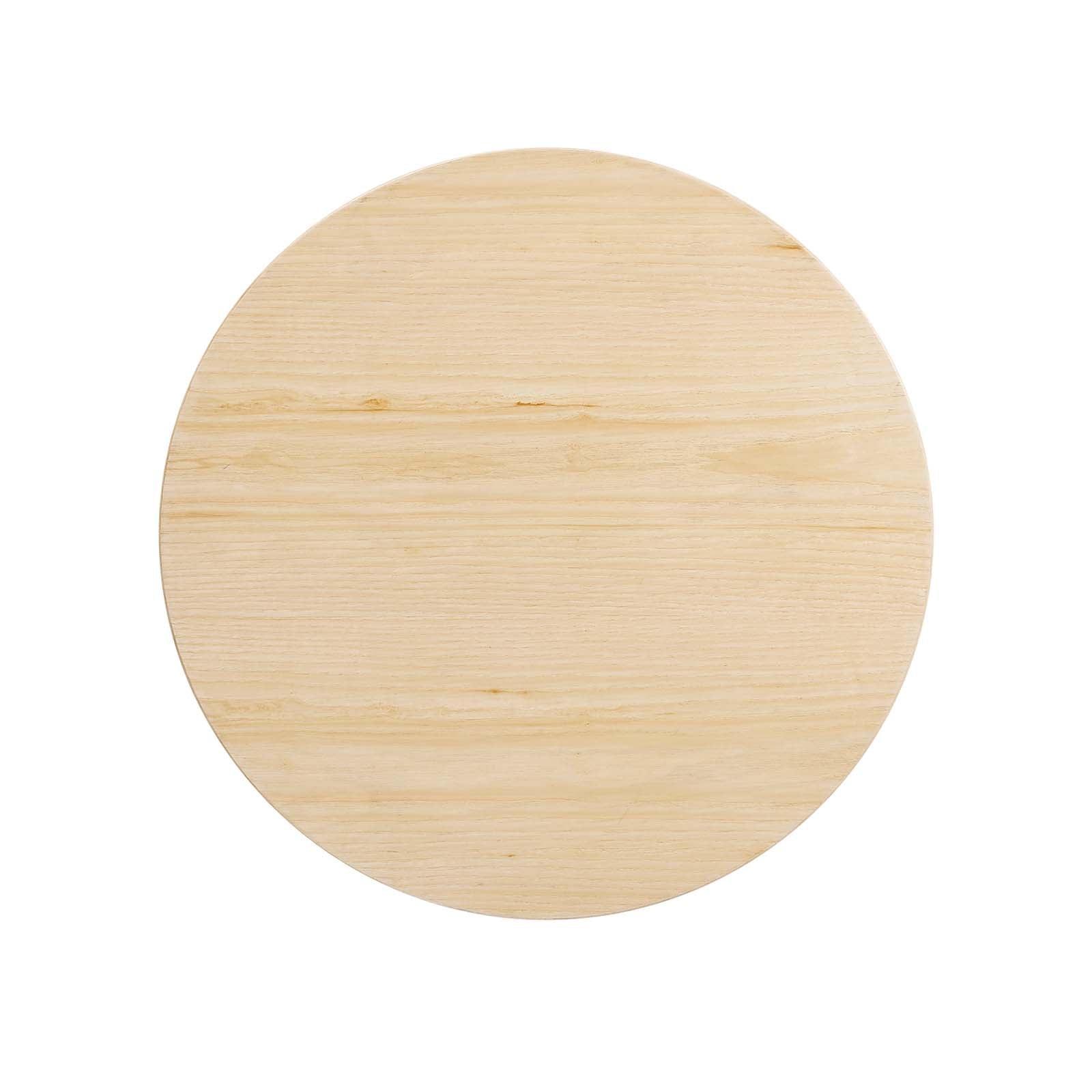 Lippa 28" Round Wood Dining Table, EEI-5156 FredCo