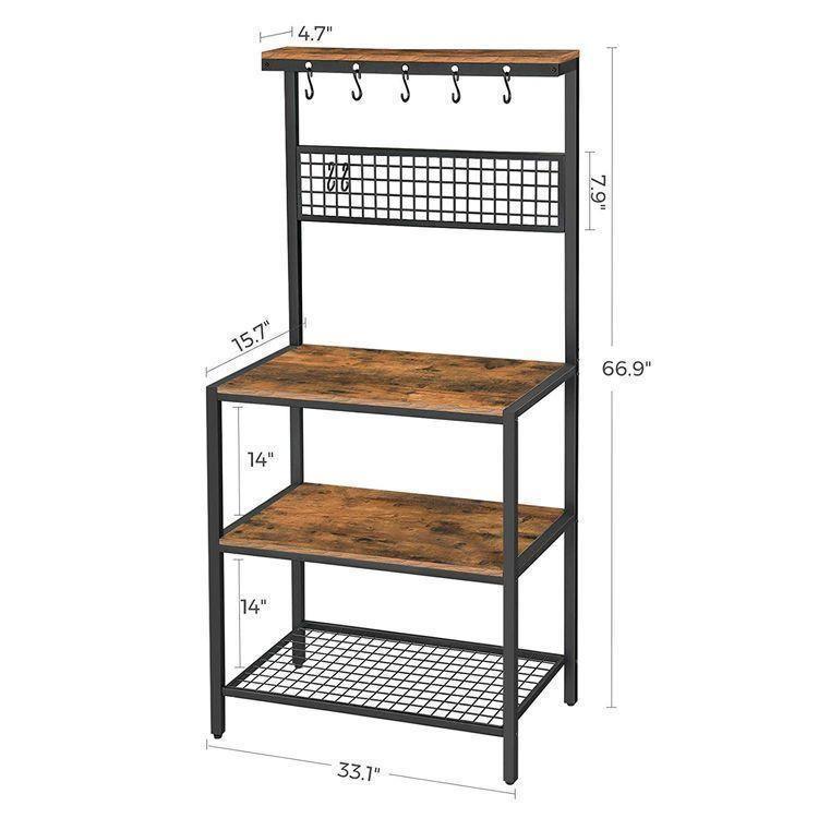 Mesh Panel Kitchen Rack FredCo