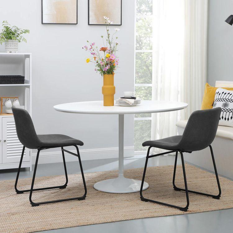 Metal Legs Kitchen Chairs FredCo