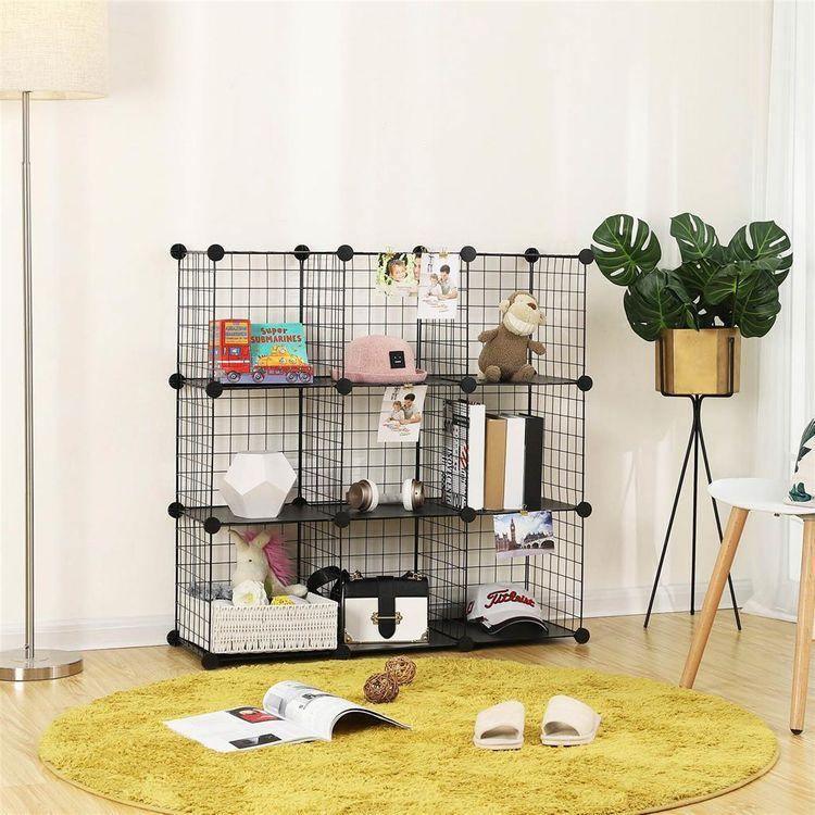Metal Wire Modular Bookcase FredCo
