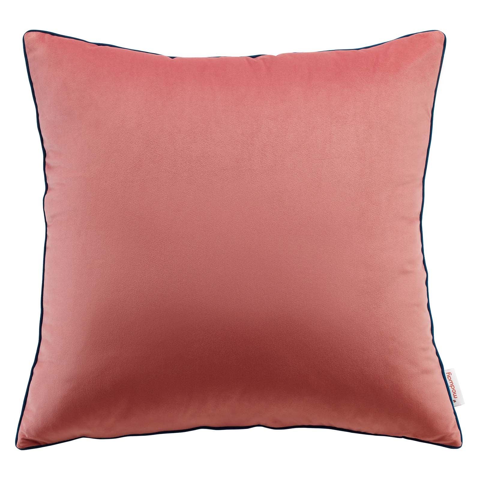 Modway Accentuate 24" Performance Velvet Throw Pillow FredCo