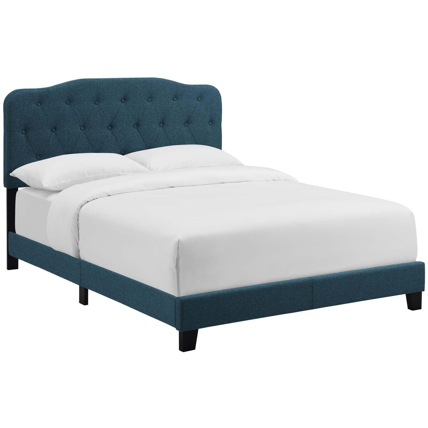 Modway Amelia Queen Upholstered Fabric Bed FredCo