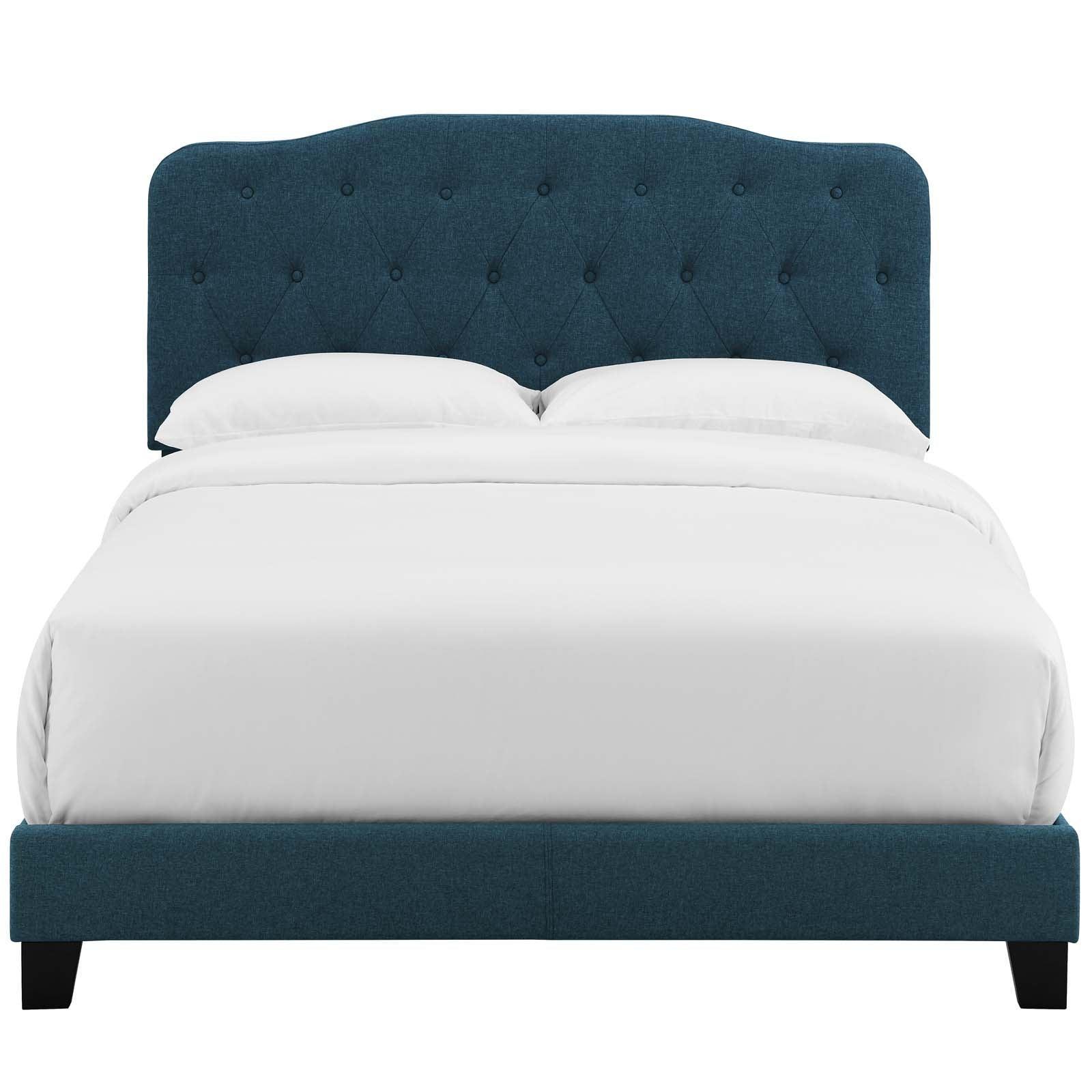 Modway Amelia Queen Upholstered Fabric Bed FredCo