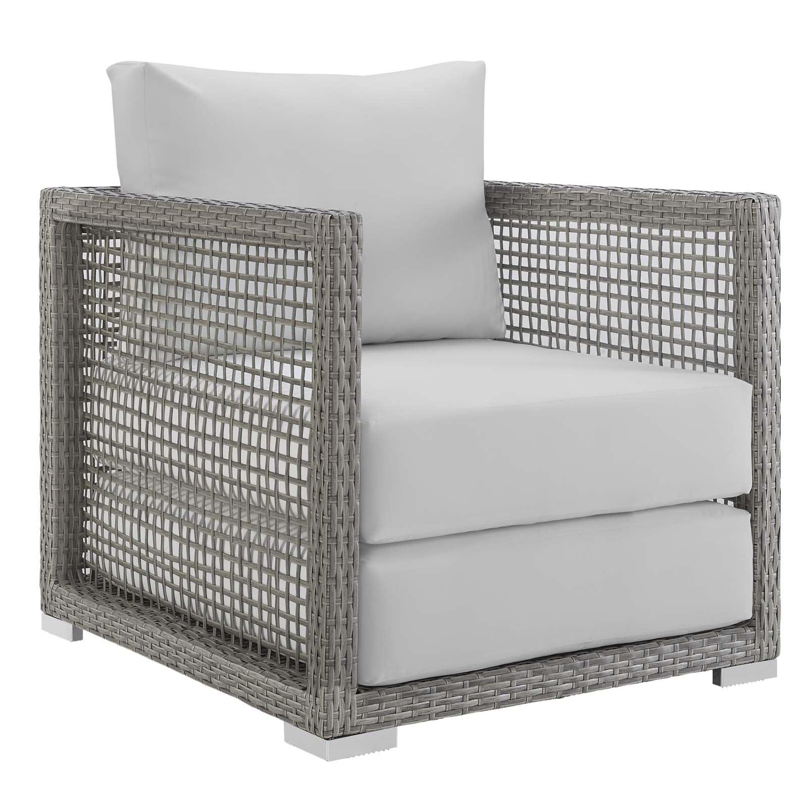 Modway Aura Rattan Outdoor Patio Armchair FredCo