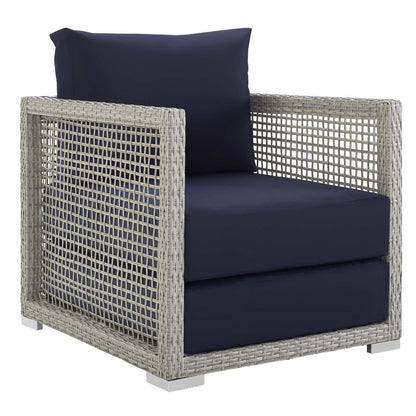 Modway Aura Rattan Outdoor Patio Armchair FredCo