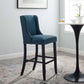 Modway Baron Upholstered Fabric Bar Stool FredCo