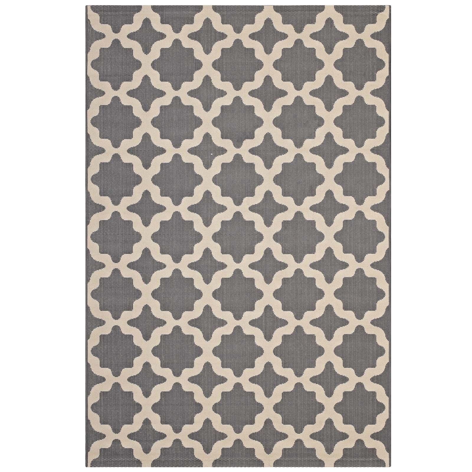 Modway Cerelia Moroccan Trellis Indoor and Outdoor Area Rug FredCo