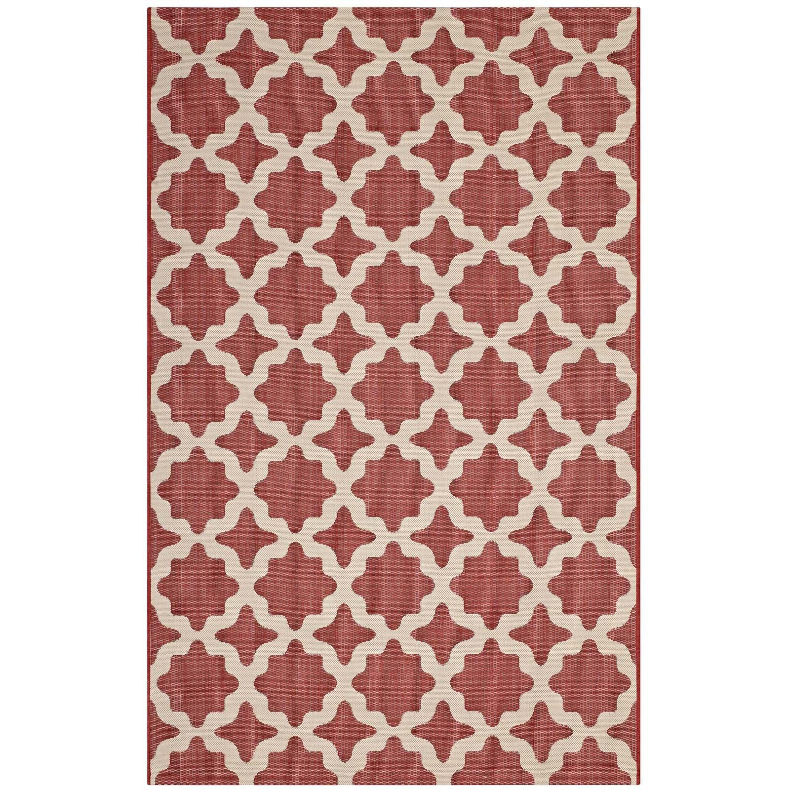 Modway Cerelia Moroccan Trellis Indoor and Outdoor Area Rug FredCo