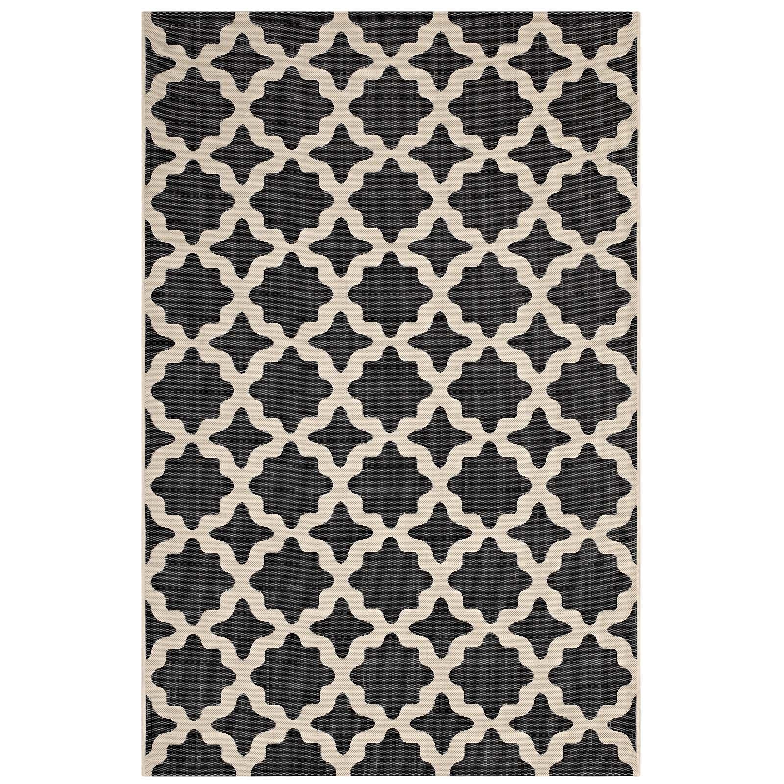 Modway Cerelia Moroccan Trellis Indoor and Outdoor Area Rug FredCo