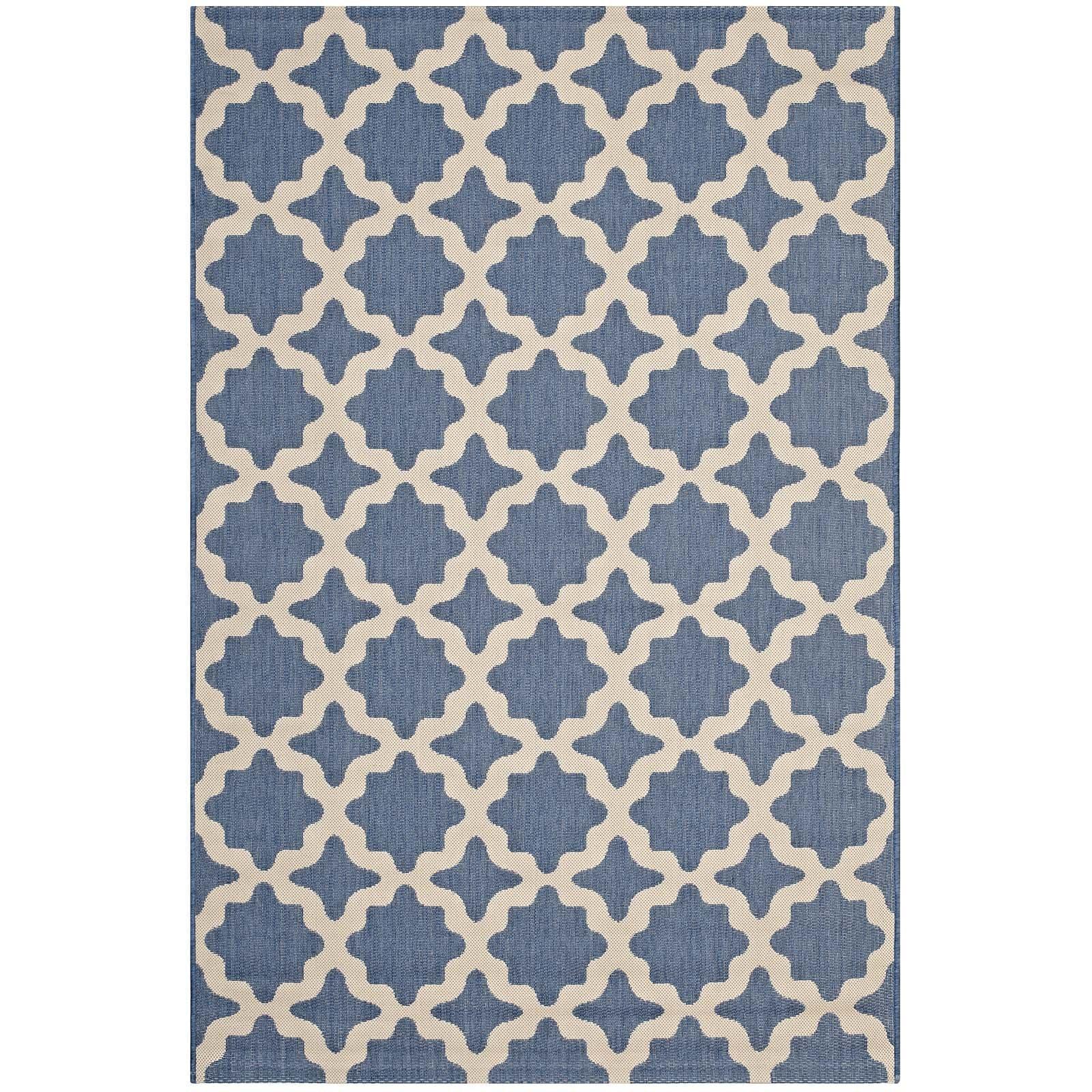 Modway Cerelia Moroccan Trellis Indoor and Outdoor Area Rug FredCo