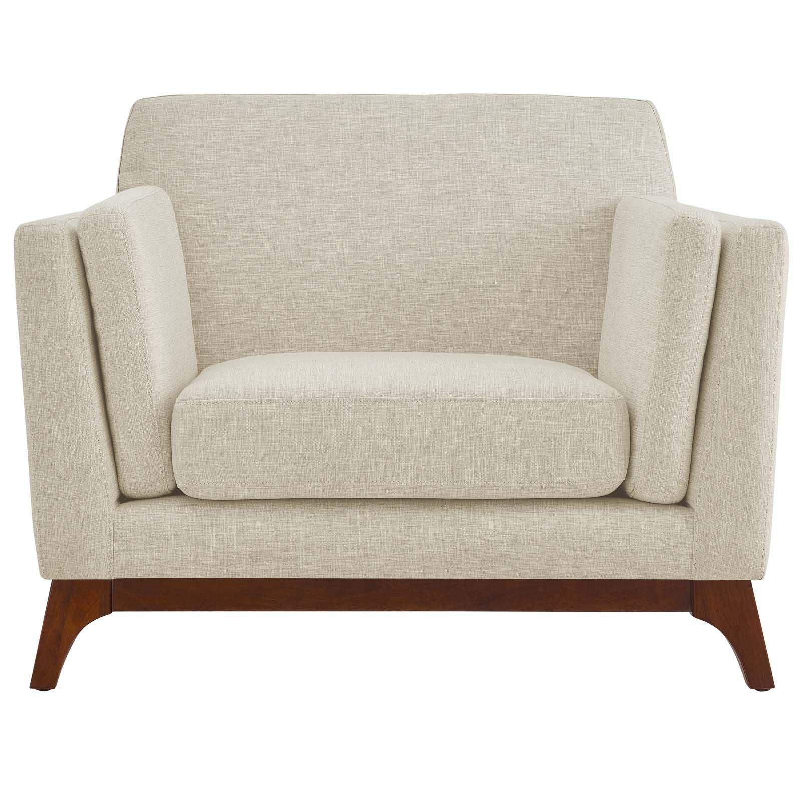 Modway Chance Upholstered Fabric Armchair FredCo