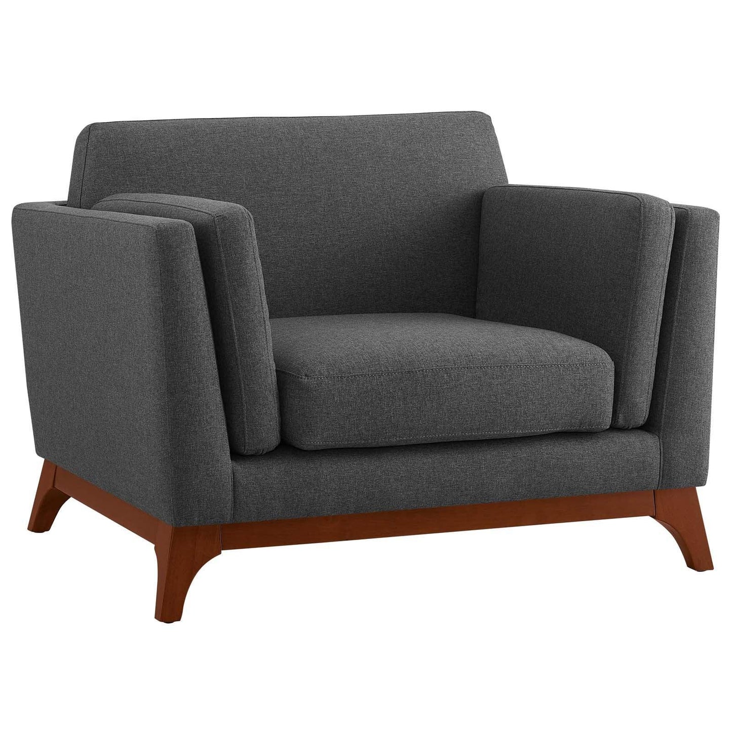 Modway Chance Upholstered Fabric Armchair FredCo