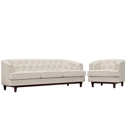 Modway Coast Living Room Set Set of 2 FredCo