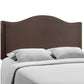 Modway Curl Queen Nailhead Upholstered Headboard FredCo