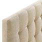 Modway Lily King Upholstered Fabric Headboard FredCo