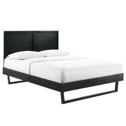 Modway Marlee Twin Wood Platform Bed With Angular Frame FredCo