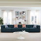 Modway Mingle 4 Piece Upholstered Fabric Sectional Sofa Set, EEI-2829 FredCo