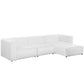 Modway Mingle 4 Piece Upholstered Fabric Sectional Sofa Set, EEI-2831 FredCo