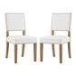 Modway Oblige Dining Chair Wood Set of 2 FredCo