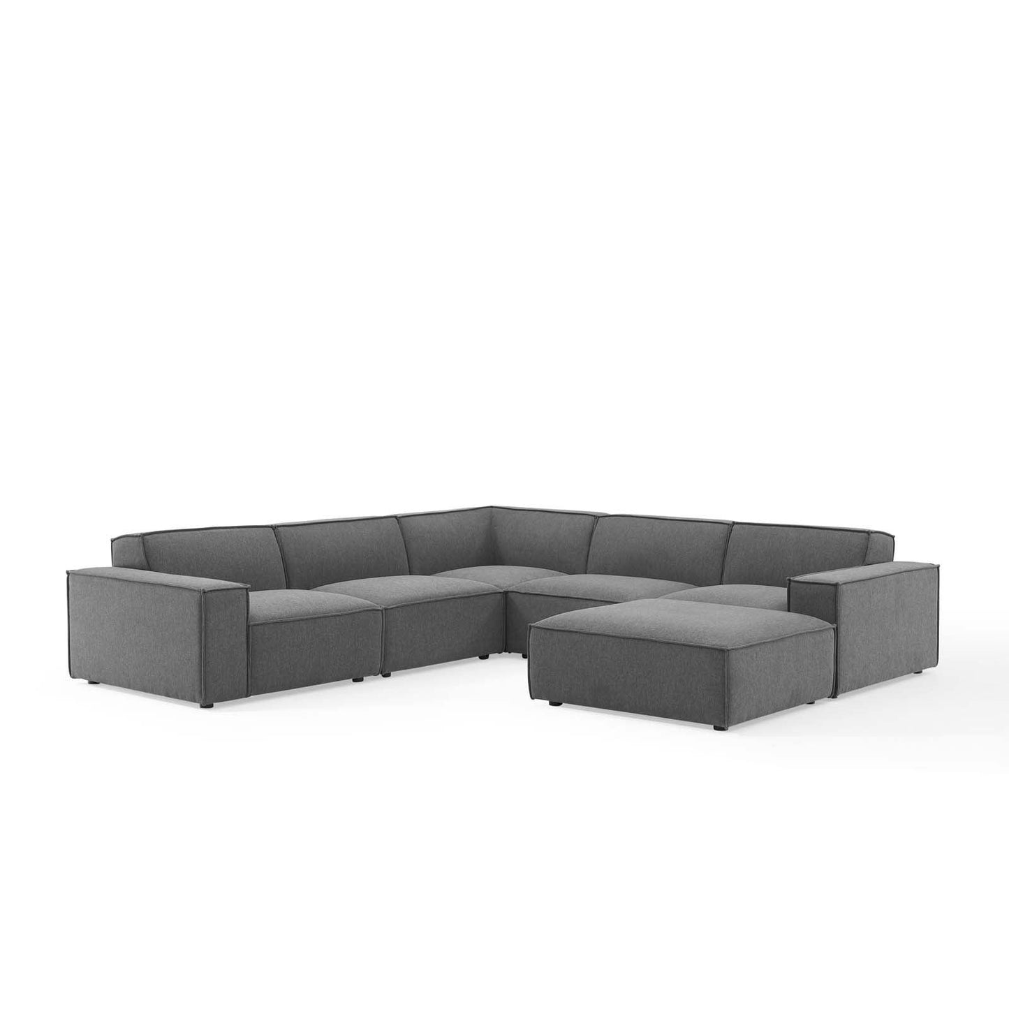 Modway Restore 6-Piece Sectional Sofa, EEI-4118 FredCo