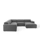 Modway Restore 6-Piece Sectional Sofa, EEI-4118 FredCo