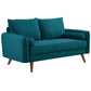 Modway Revive Upholstered Fabric Loveseat FredCo