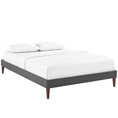 Modway Tessie Full Fabric Bed Frame with Squared Tapered Legs FredCo