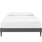 Modway Tessie Full Fabric Bed Frame with Squared Tapered Legs FredCo