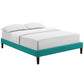 Modway Tessie Full Fabric Bed Frame with Squared Tapered Legs FredCo