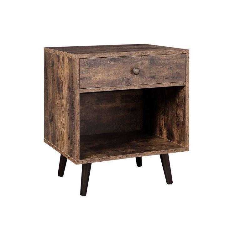 Open Compartment End Table FredCo