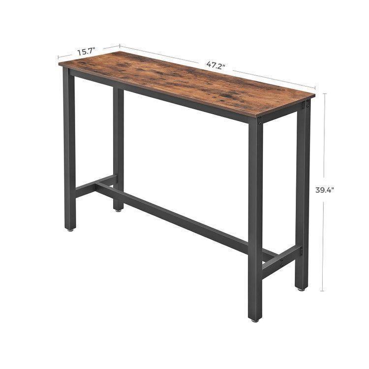 Rectangular Bar Table Narrow FredCo