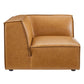 Restore 6-Piece Vegan Leather Sectional Sofa, EEI-4715 FredCo