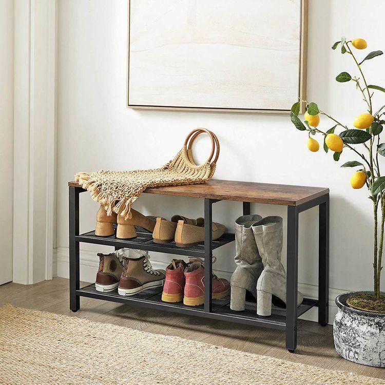 Tall Compartment Shoe Rack | FredCo