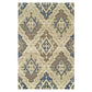 Walker Contemporary Floral Medallion Rug FredCo