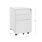 White Steel File Cabinet FredCo