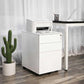 White Steel File Cabinet FredCo