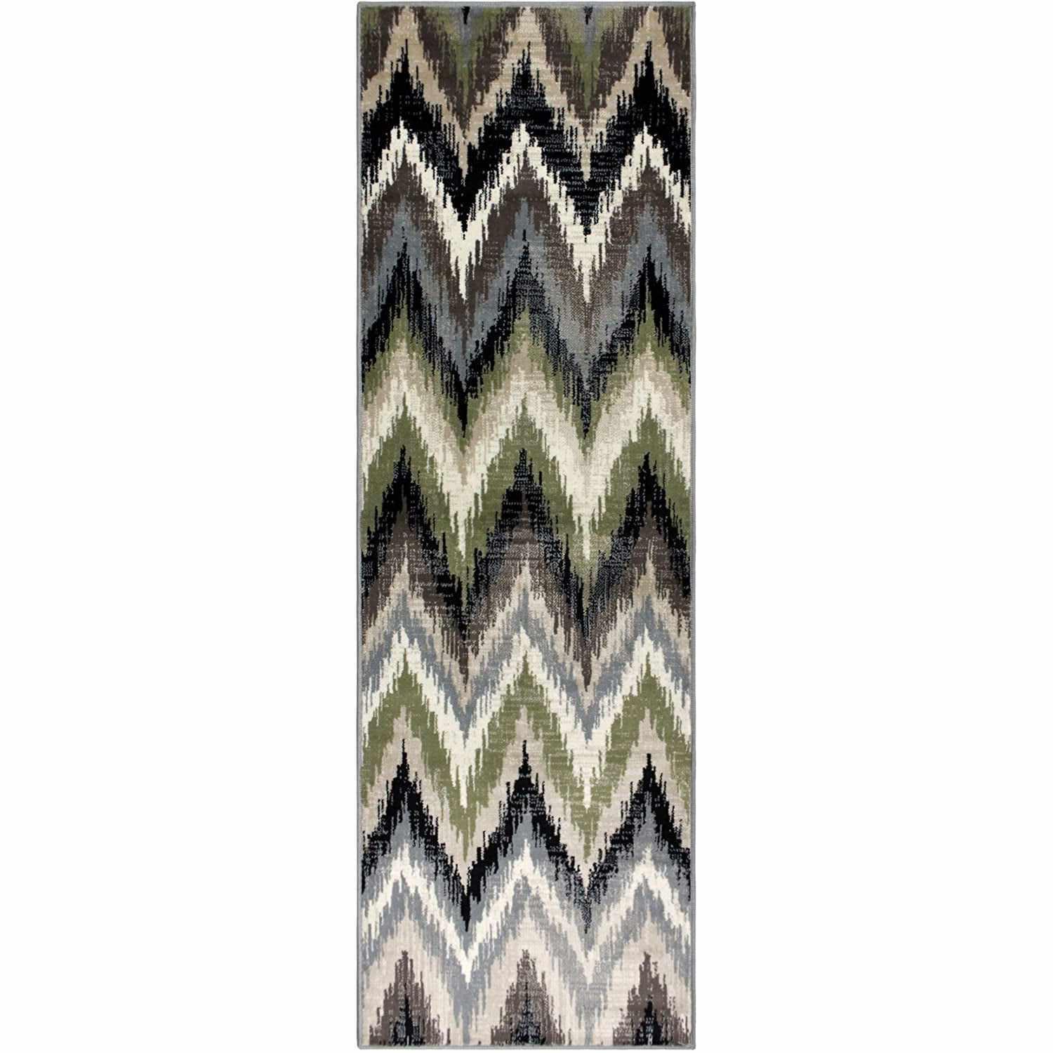 Zigzag Transitional Southwestern Ikat Rug FredCo