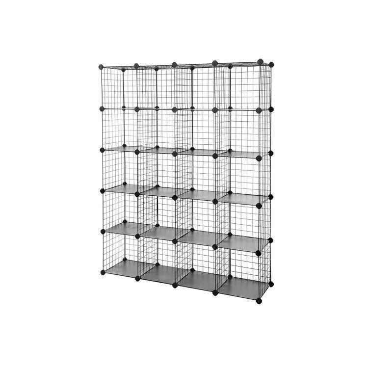 20 Cube Modular Rack, Black FredCo