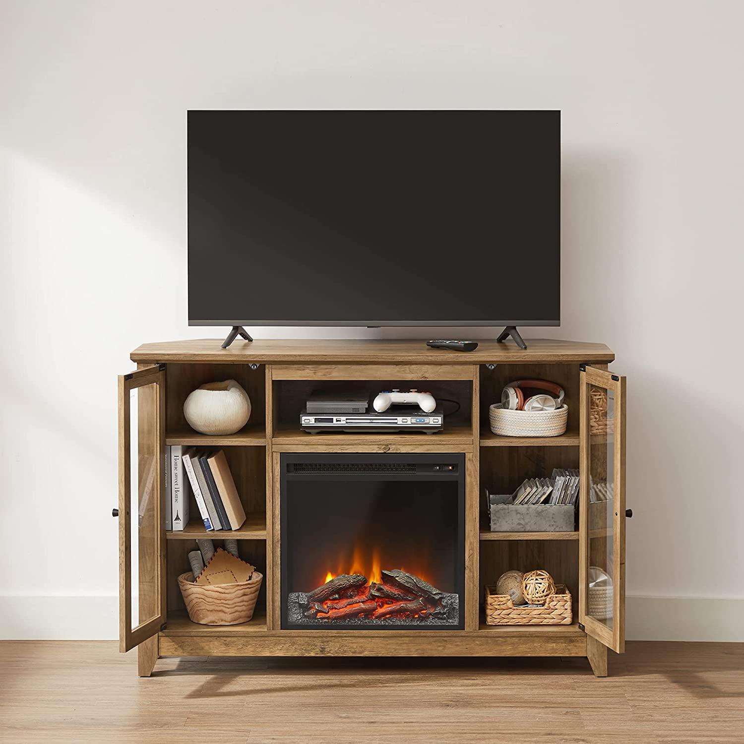 55” TV Stand with Fireplace FredCo