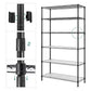 6-Tier Storage Shelves 69.7 Inches FredCo