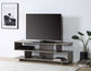 ACME Abhay TV Stand, Grey Oak Finish FredCo