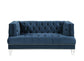 ACME Ansario Loveseat, Blue Velvet FredCo