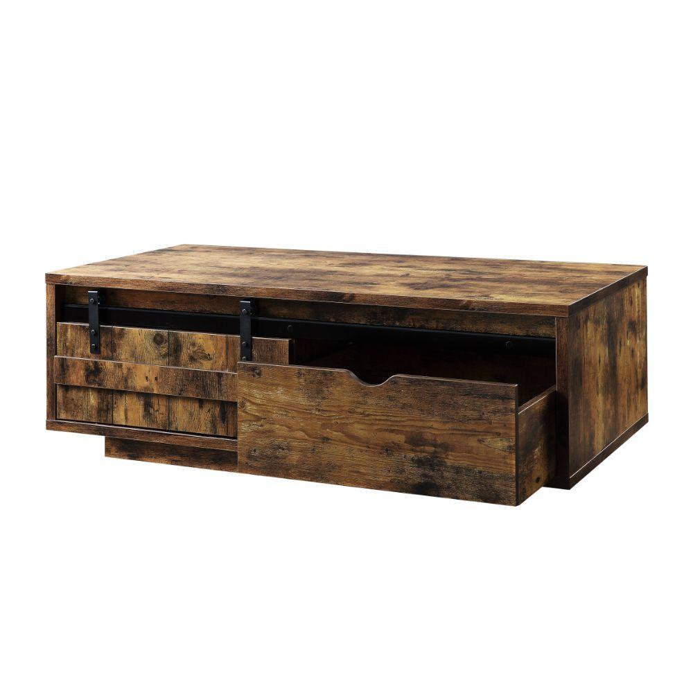 ACME Bellarosa Coffee Table, Rustic Oak FredCo