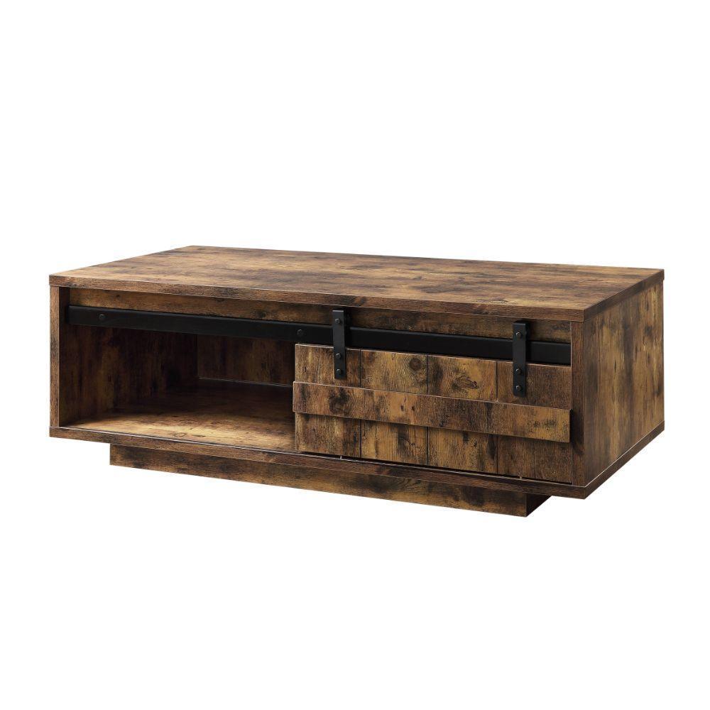 ACME Bellarosa Coffee Table, Rustic Oak FredCo