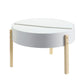 ACME Bodfish Coffee Table, White & Natural FredCo