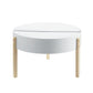 ACME Bodfish Coffee Table, White & Natural FredCo