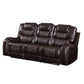 ACME Braylon Sofa (Motion), Brown PU FredCo