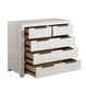 ACME Celerina Chest, Weathered White Finish FredCo